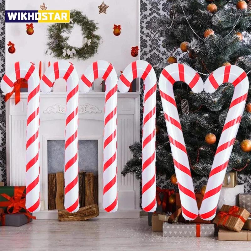 Xmas Inflatable Christmas Candy Cane Stick 2025 Christmas Decoration Xmas Decorations For Home 2024 Xmas Navidad Natal