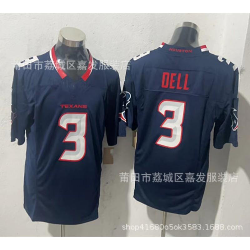 Houston Texans NFL Football Jersey Stroud 7 Mens Premium Cotton Performance Third Generation