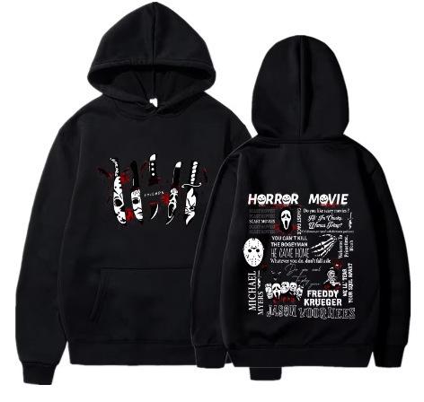 Independent Station Printed Pullover Screaming Horror Movies, Halloween, Printed Ebay Sweater