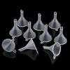 Sagit 10Pcs Small Plastic For Perfume Diffuser Bottle Mini Liquid Oil Funnels