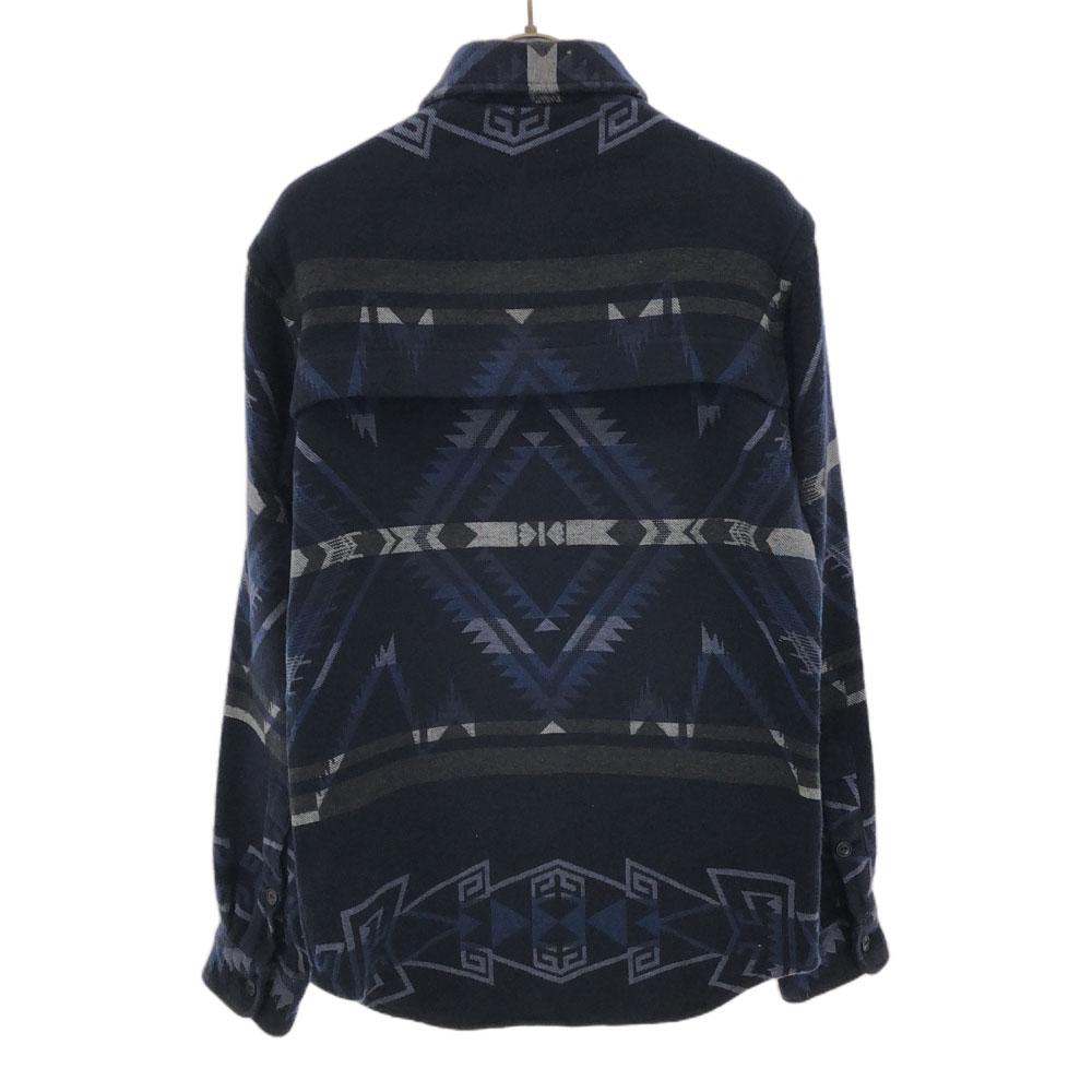 Polo by Ralph Lauren Рубашка фланелевая с длинным рукавом с этническими узорами XS Мужская Б/У