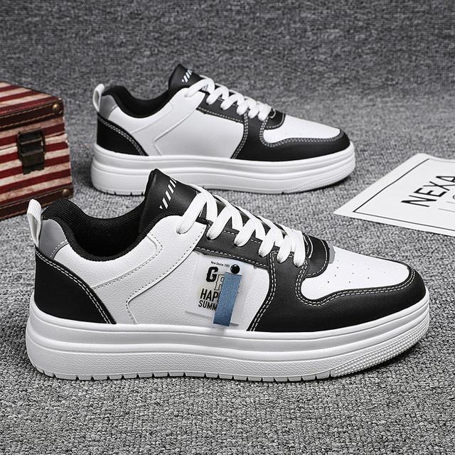 Весенняя новая мужская обувь, модная повседневная обувь на плоской подошве, удобная трендовая спортивная обувь, нескользящая обувь для инструментов