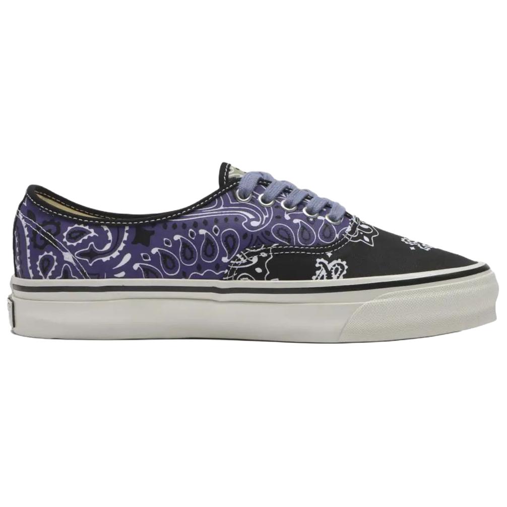 Vans Премиальные Оригинальные 44 Износостойкие Скейтбордические Кроссовки Унисекс Фиолетовый Черный VN000D9NBMB