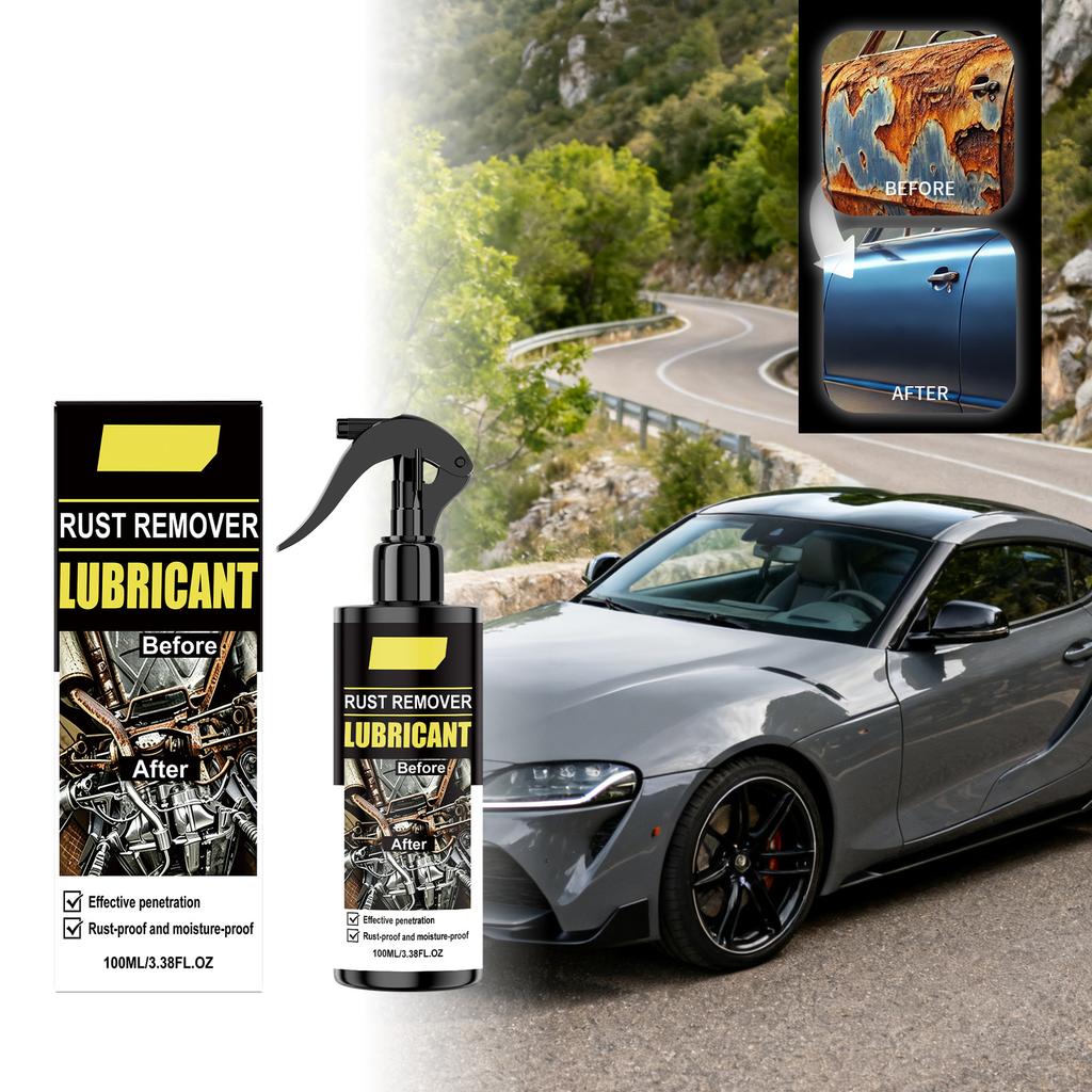 Rust remover penetrates and decomposes rust, forms a protective film, suitable for multiple metals, easy to use