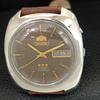 АВТОМАТИЧЕСКИЕ 46941 ВИНТАЖНЫЕ ORIENT CRYSTAL ЯПОНИЯ МУЖСКИЕ ОРИГИНАЛЬНЫЕ ЧАСЫ С ЦИФЕРБЛАТОМ a704909-1