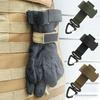 Bag Gloves Holder Clip Outdoor Tools Carabiner Belt Gloves Hook Camping Hanging Buck Buckle Hook