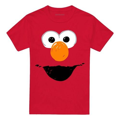 Sesame Street Unisex Adult Elmo Sketch T-Shirt