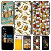Alcohol Beers Drink Beer For POCO X5 X3 Pro M5 M5s F4 X4 F3 F5 Case For Xiaomi 13 13T Pro 12 Lite 12X 11T 12T 14 Pro