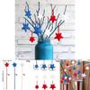 Day Independence Star Shape Fairy Stick Hanging Decorations Event Props Party