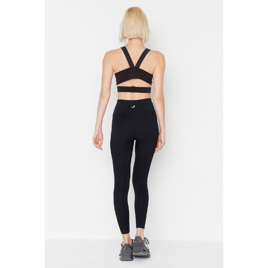 Lily – синие колготки с завышенной талией