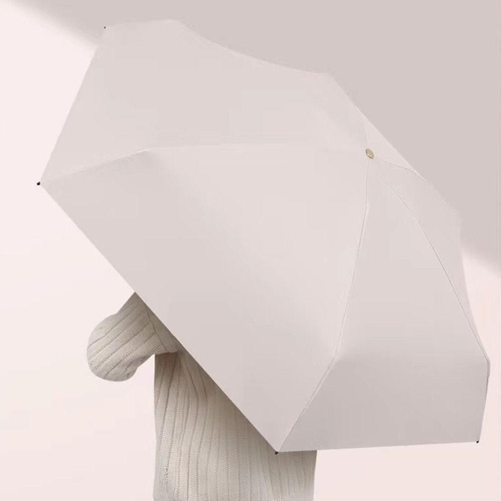Five Fold Mini Sun Umbrella UV Protection Hand Operated Parasol Sturdy Travel Rain Umbrella  Travel
