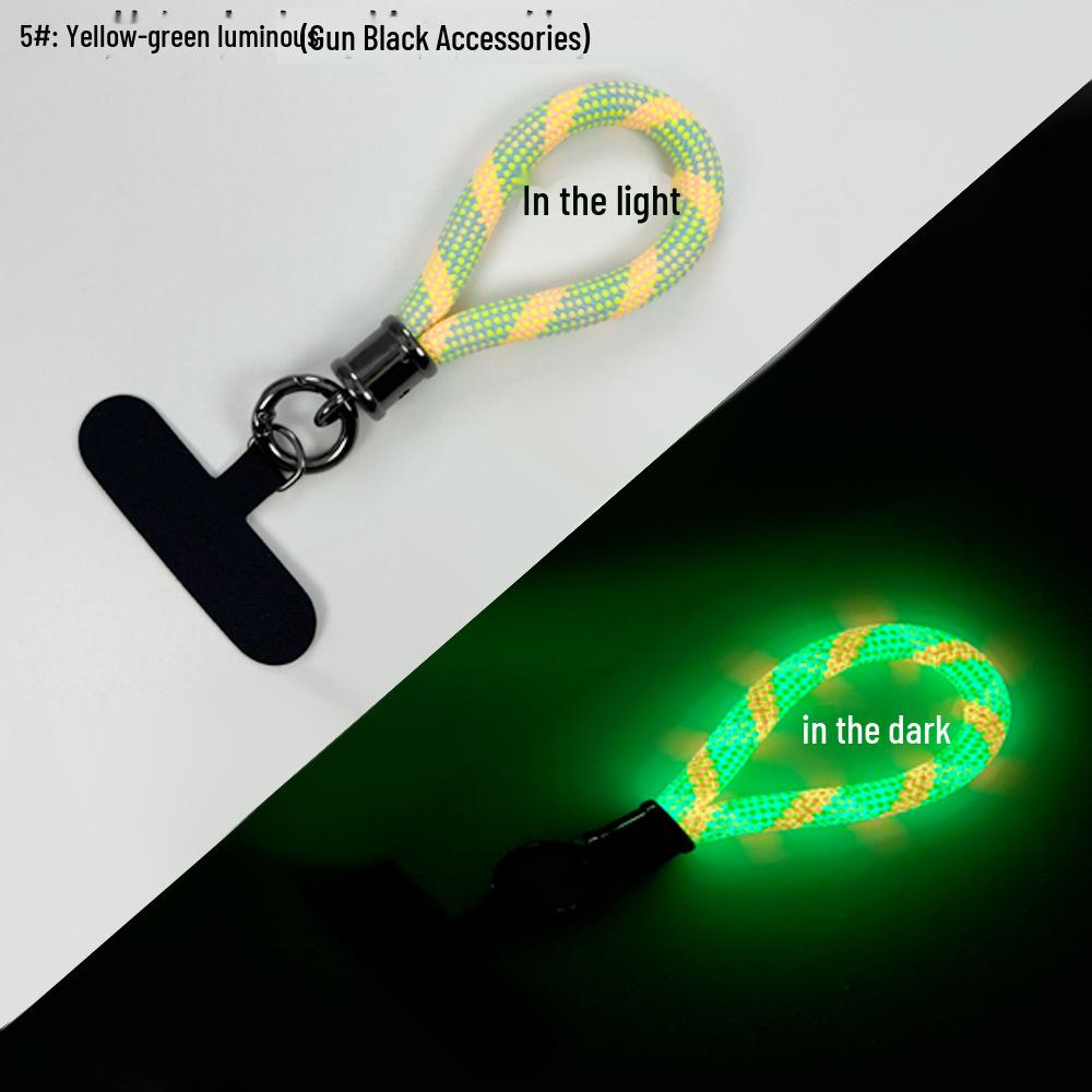 Светящийся шнурок для телефона: Брелок для камеры из нейлона 8 мм
