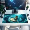 1Pc Aquatic Warrior Fantasy Gaming Mouse Pad Keyboard Desk Mat Non-slip Rubber Lock Edge Waterproof Computer Mousepad for Office Home Decor S1254
