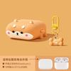 Персонализированный чехол для наушников Shiba Inu для airpodspro 3-го поколения bluetooth apple pods4 защитный чехол милый животный бокс