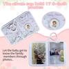 Infant Photo Album Safe Mirror Soft Fabric Baby Showers Gift Newborns