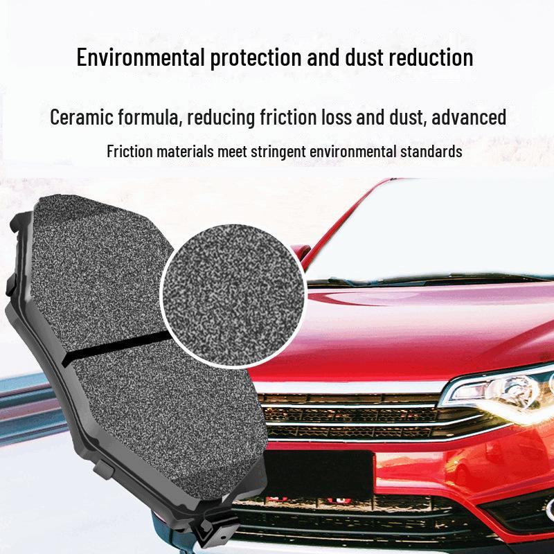 Керамические кожаные тормозные колодки и диски для Qoros 3/5/7, Geometry A/C, Golden Travel Sea Lion G6/X5.