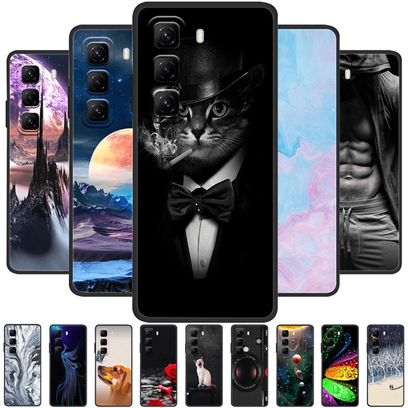 Чехол для Infinix Hot 50 Pro+ Hot50 Pro Plus 4G Силиконовый ТПУ Чехол для Телефона Для INFINIX HOT 50 5G Coque Модный Мягкий Чехол для Телефона