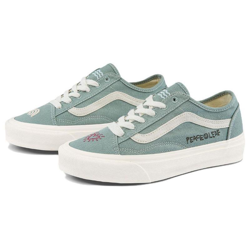 Vans Унисекс низкие кеды Old Skool Tapered зеленые VN0A54F4AST
