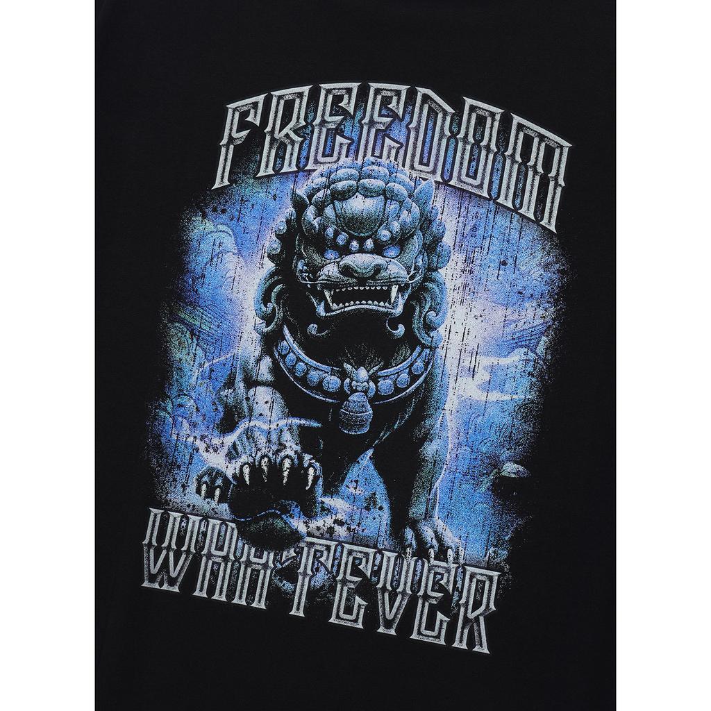 Футболка с принтом FREEDOM Hatch (черный)