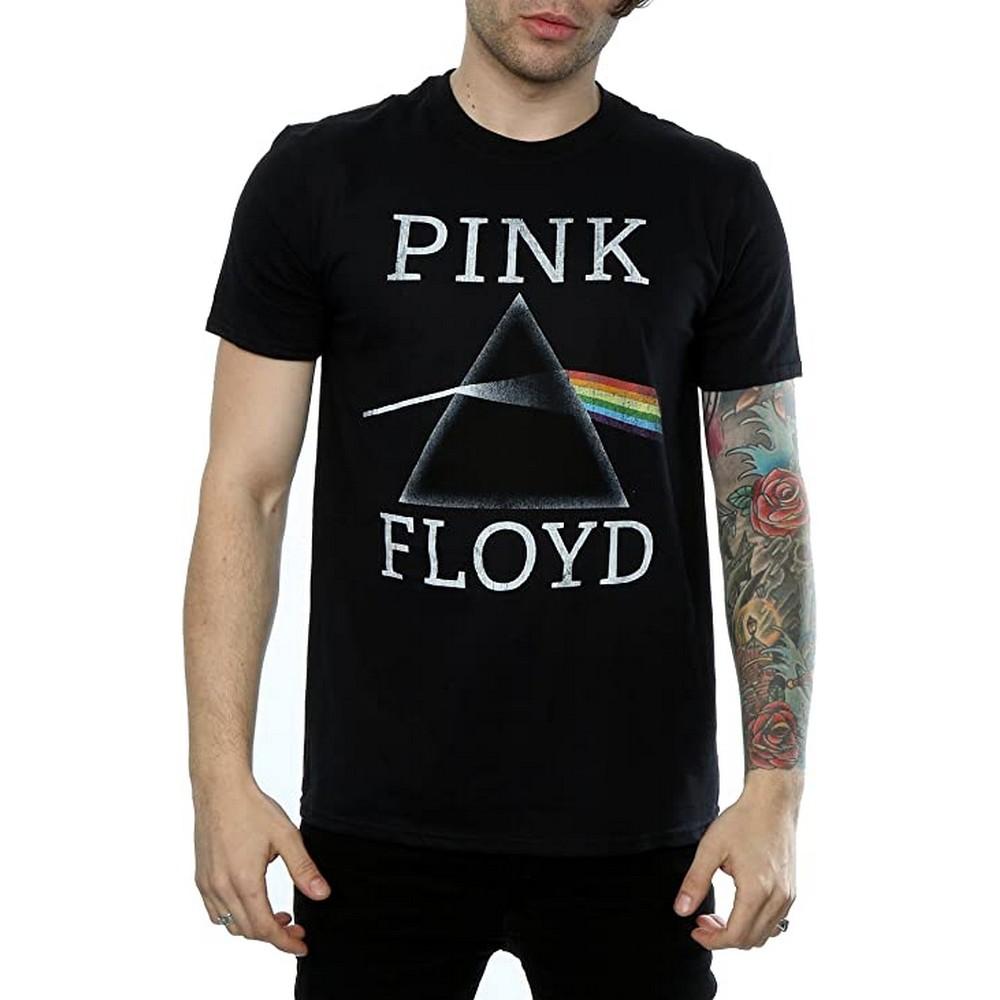 Мужская хлопковая футболка Pink Floyd Dark Side Of The Moon Prism