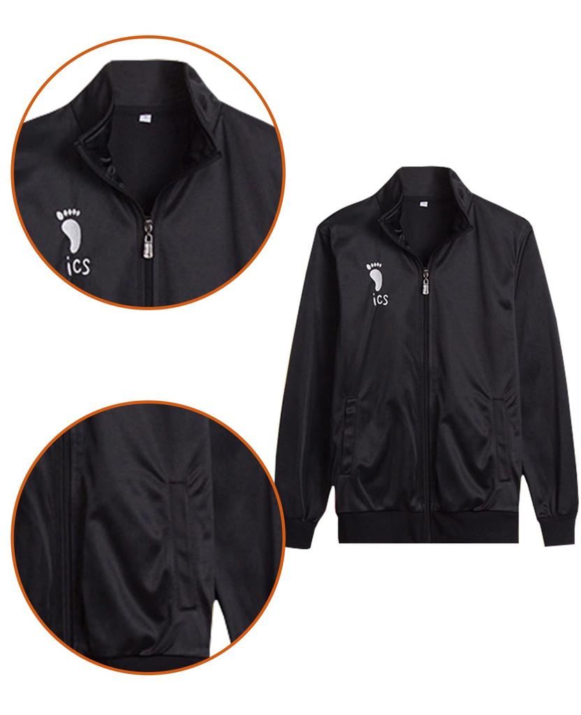 Karasuno High High School Kozume Kenma Hinata Shoyo Kuroo Tetsuro Kageyama Tobio Haikyuu Adult Costume for School Festivals and Events Kei Uniform