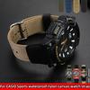 Для Casio AQ-S810W AEQ-110W MCW-200 спортивный нейлоновый холщовый ремешок для часов 16 мм 18 мм ремешок для часов Наружные виды спорта Мужской ремешок для часов браслет