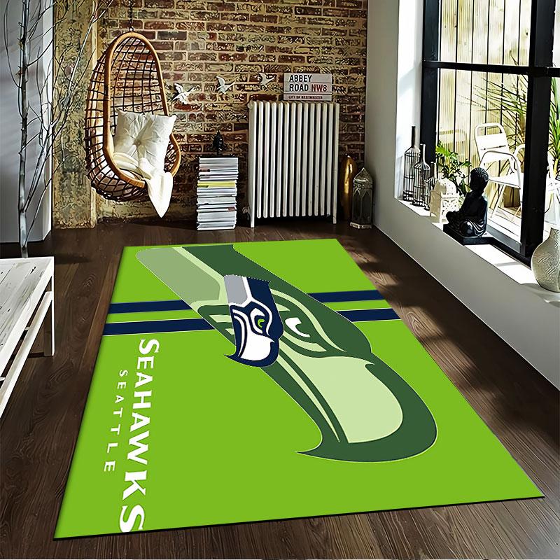 Seattle Seahawks Logo Carpet suitable as a non-slip mat for the living room or bedroom sofa