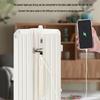 ELLE HOMME Fashion Anti-Collision Travel Suitcase with Charging Port