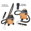 Universal Vacuum Attachment Set Plastic Texture Suitable for Carpet Upholstery and Automatic Detailing Compact Size