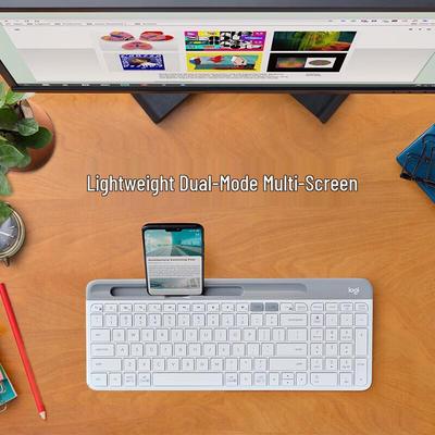 Беспроводная клавиатура Logitech K580 Slim для работы с несколькими устройствами