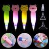 Cartoon Animals Cross Stitch Diamond Painting Tools LED Light 5D Diamond Painting Point Drill Pen