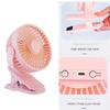 Summer Portable Mini Clip Hand Fan - USB Charging Quiet Electric Fan Desktop & Stroller/Cart Fan for Baby Outdoor Accessories