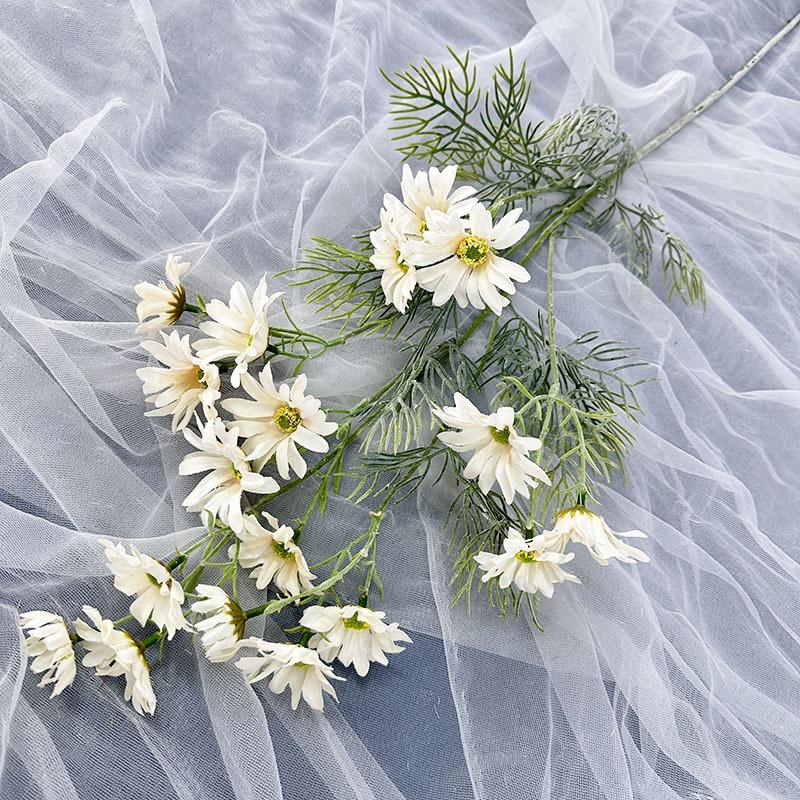 Chrysanthemum Artificial Flower Wedding Hotel Restaurant Decoration Desktop