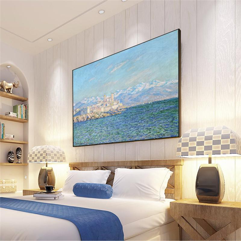 Клод Моне Антиб, картины с дневным эффектом, репродукция на стене, художественные принты на холсте, декоративные картины для гостиной