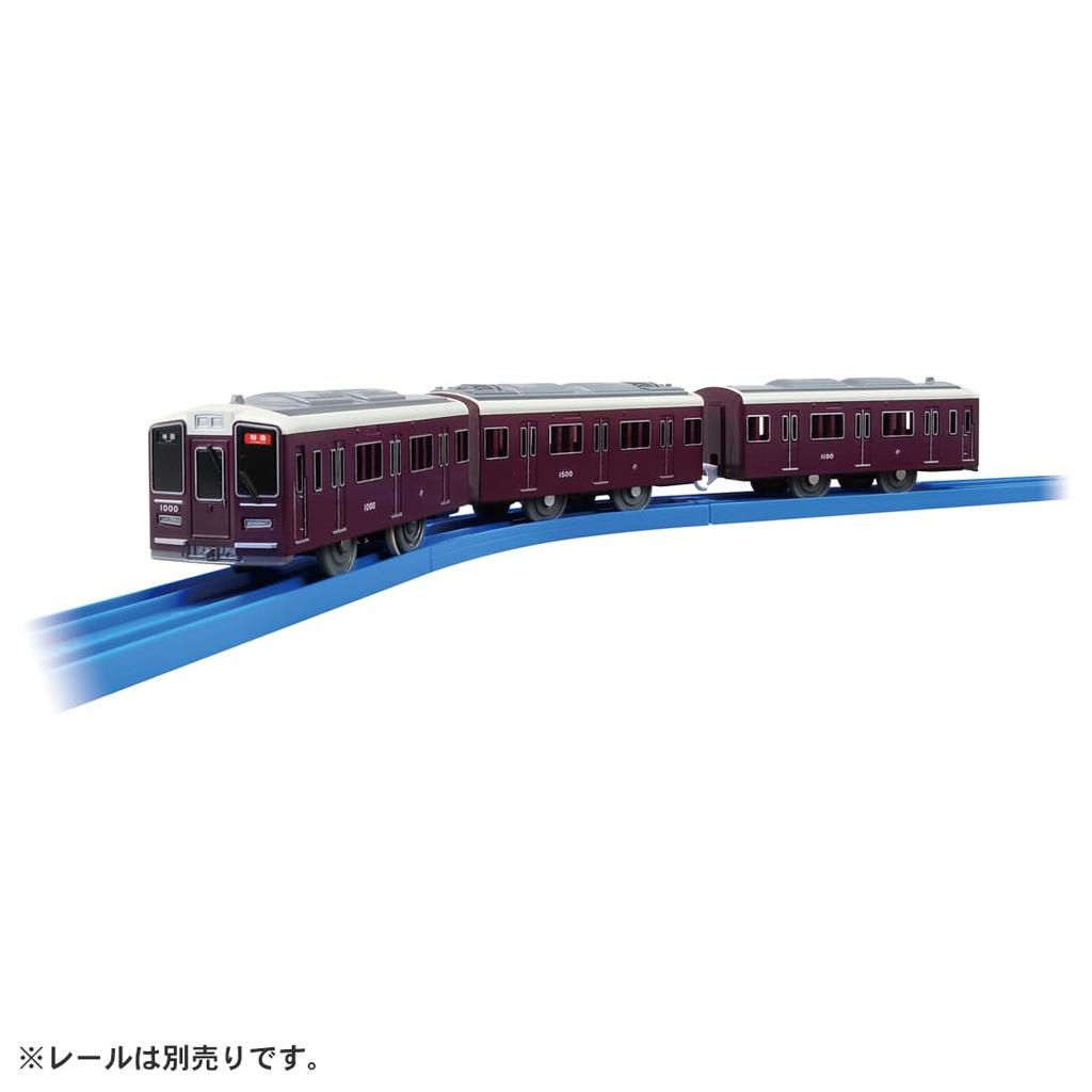 TAKARA TOMY Игрушечный поезд Hankyu Electric Railway 1000 для детей от 3 лет. Соответствует стандартам безопасности игрушек. Сертификация ST Mark. PLARAIL "Plarail S-47 Series"