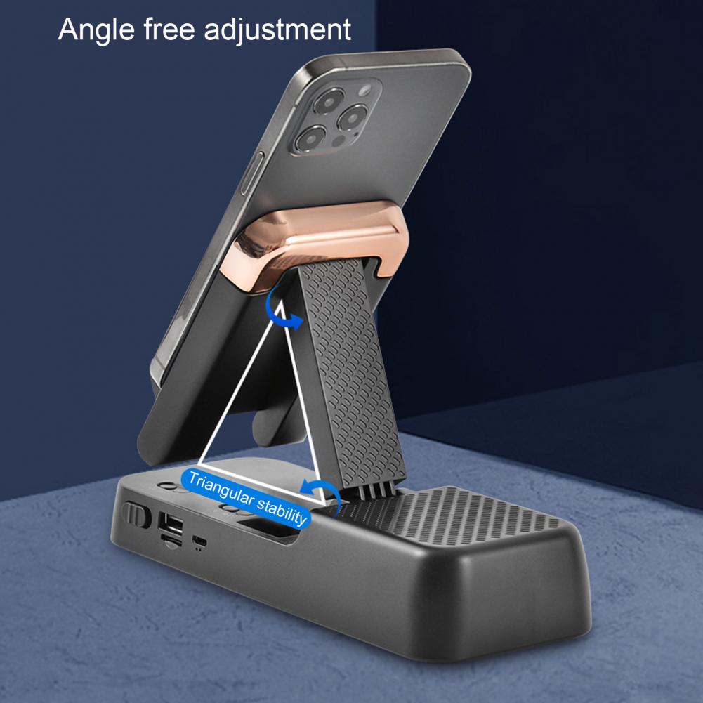 Universal Phone Bracket Stand Speaker ABS Phone Tablet Bluetooth Mount TF/Micro SD Card Playback Phone Holder