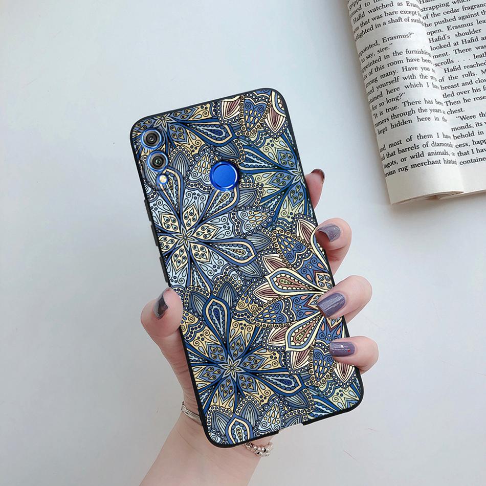 Чехол для Huawei Honor 8X Honor 8A 8C 8S Задняя крышка Милый Модный Расписной Чехол-Крышка Для Honor 8A 8C 8S 8X Honor8X Fundas Корпус