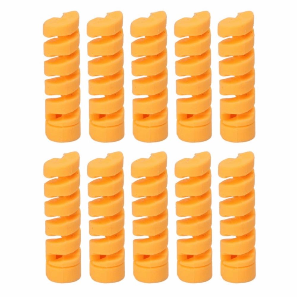 10PCS Spiral Brake Cable Protective Sleeve Anti-Friction Bicycle Brake Line Pipe Guard Road Bike