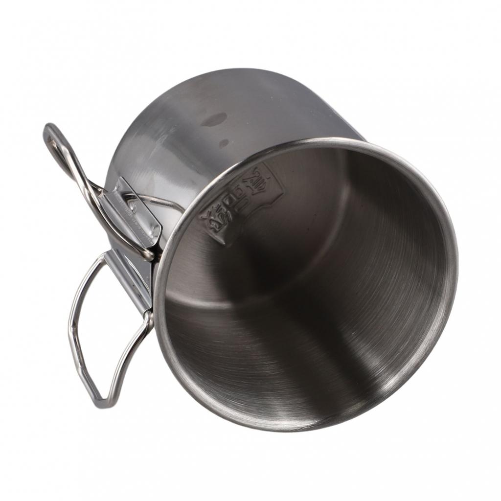 Handle Water Cup Picnic Mug Silver 260/350/600/660ML