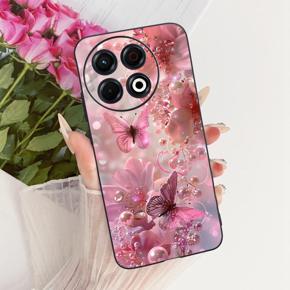 Чехол для телефона Tecno Spark 30 Pro 4G Cover KL7 Роскошный Модный Милый Кот Забавный Расписной Бампер Для Tecno Spark 30 Pro 4G Корпус