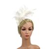 Повязка на голову с перьями, украшение для карнавальной вечеринки, танцевальное представление, повязка на голову