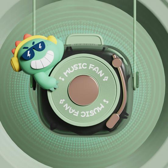 Small Fan Cartoon Duck Rabbit Bear Element Camera Design Hanger Fan Multi-Speed Wind Adjustment Low-Noise Motor Cooling