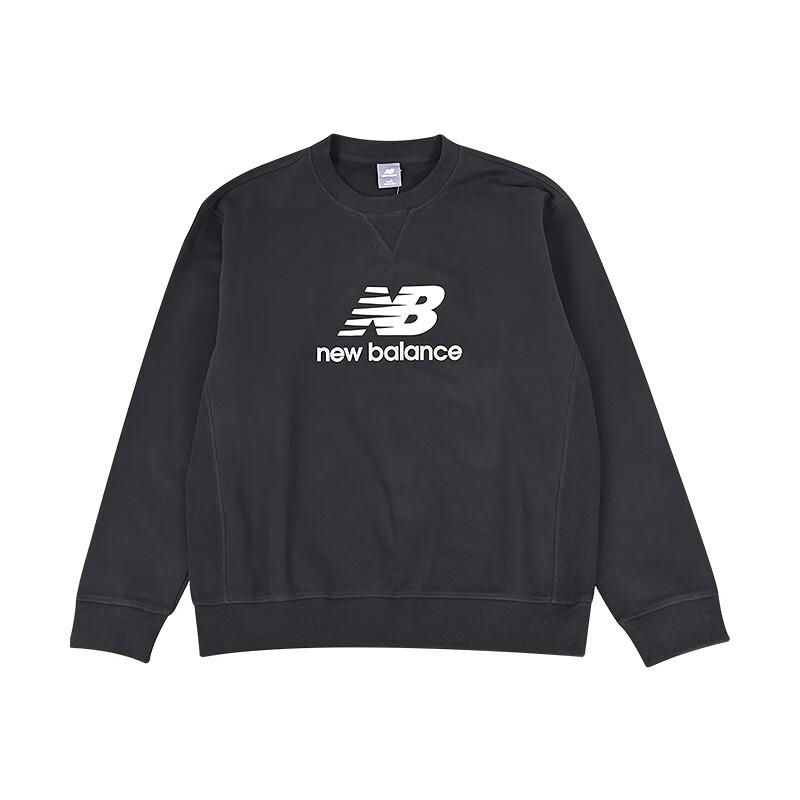 New Balance Толстовка унисекс черная AMT41356-BK