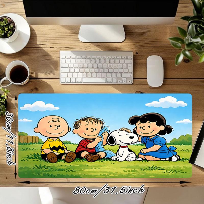 1Pc Friends Park Gaming Mouse Pad Keyboard Desk Mat Non-slip Rubber Lock Edge Waterproof Computer Mousepad for Office Home Decor S1264