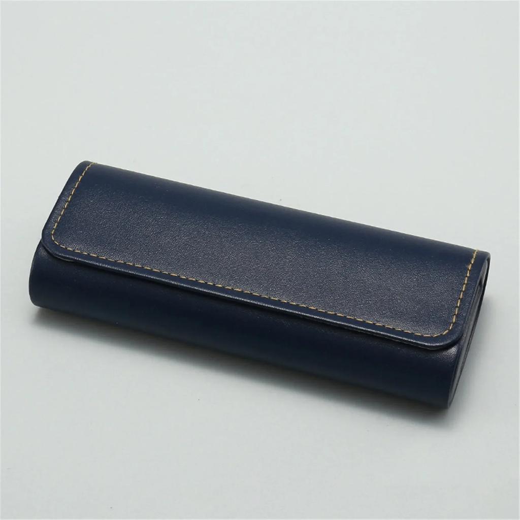 Винтажный Кожаный Чехол для Очков 3D Держатель для Очков Контейнер для Хранения Очков Персональный Контейнер для Очков от Миопии Солнцезащитных Очков Подарок