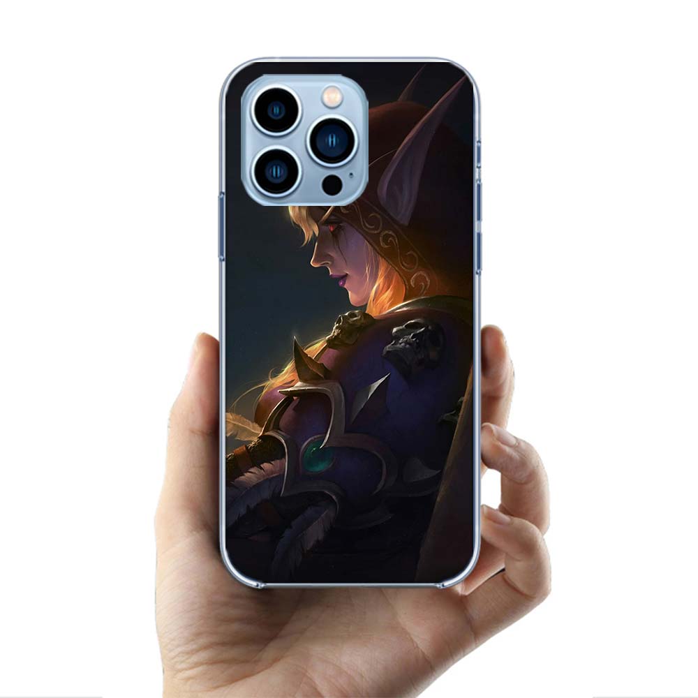 W-World Of W-Warcraft Чехлы для эльфов Чехол для телефона Для iPhone 17E 16E 17 Air 16 Pro Max 15 Pro 14 Plus 11 13 12 Mini Чехлы Совместим