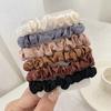 5/6Pcs Woman Scrunchies Silk Hairband Hair Ties Girls Ponytail Holders Rubber Band Elastic Hair Bands Fashion Hair Accessories