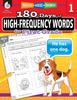 Книга 180 Days of High-Frequency Words for First Grade : Practice, Assess, Diagnose
