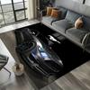 3D F-Ford Mustang Гоночный автомобиль Мотоцикл Ковер Коврик для гостиной Спальни Дома Декорация для дивана, Детский коврик Нескользящий напольный коврик