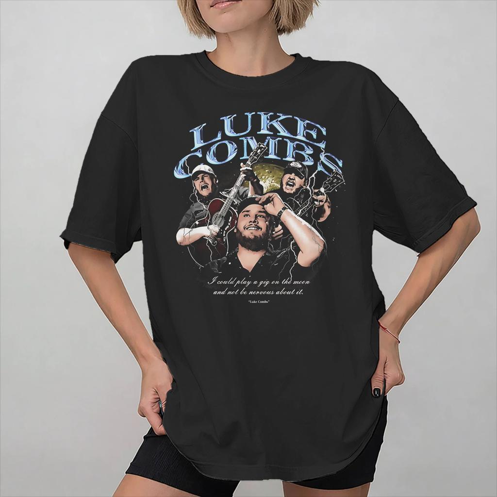 Fashion Lukes Combs The Way I Am 2026 T Shirt for Unisex Women Cotton Tee Shirt Short Sleeve Clothing
